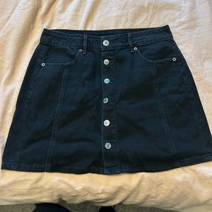 American Eagle Button Up Jean Skirt